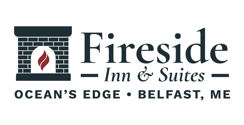 fireside inn and suites belfast maine logo